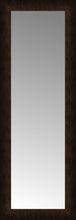 15" x 40" Dark Copper Custom Framed Mirror