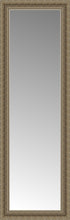 16" x 46" Ambrosia Silver Custom Framed Mirror