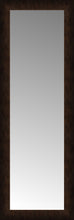 16" x 44" Dark Copper Custom Framed Mirror