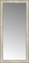 16" x 34" Libretto Antique Silver Custom Framed Mirror