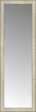 14" x 41" Libretto Antique Silver Custom Framed Mirror