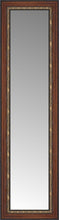 15" x 47" Malabar Walnut Custom Framed Mirror