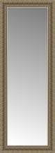 16" x 41" Ambrosia Silver Custom Framed Mirror