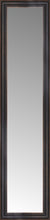 16" x 61" Aged Bronze Slope Custom Framed Mirror