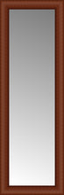 14" x 39" Ansley Cherry Custom Framed Mirror
