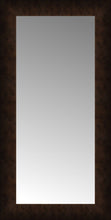 15" x 28" Dark Copper Custom Framed Mirror