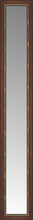 14" x 74" Malabar Walnut Custom Framed Mirror