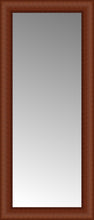 15" x 33" Ansley Cherry Custom Framed Mirror