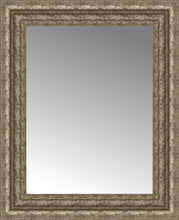 15" x 18" Sevilla Silver Custom Framed Mirror
