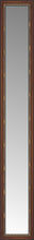 15" x 82" Malabar Walnut Custom Framed Mirror