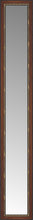 15" x 81" Malabar Walnut Custom Framed Mirror
