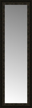15" x 45" Mantilla Expresso Custom Framed Mirror