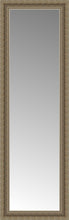 16" x 47" Ambrosia Silver Custom Framed Mirror
