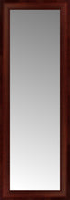 14" x 37" Ansley Mahogany Custom Framed Mirror