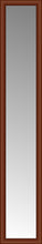 15" x 81" Ansley Cherry Custom Framed Mirror
