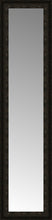 14" x 52" Mantilla Expresso Custom Framed Mirror