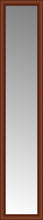 15" x 70" Ansley Cherry Custom Framed Mirror