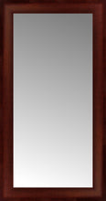 16" x 29" Ansley Mahogany Custom Framed Mirror