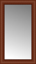 16" x 27" Ansley Cherry Custom Framed Mirror