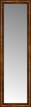 15" x 49" Belmont Light Brown Custom Framed Mirror