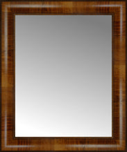 16" x 19" Belmont Light Brown Custom Framed Mirror