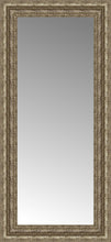 14" x 28" Sevilla Silver Custom Framed Mirror