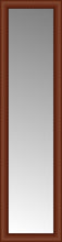 15" x 54" Ansley Cherry Custom Framed Mirror