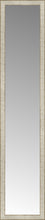 14" x 65" Libretto Antique Silver Custom Framed Mirror