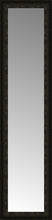 15" x 56" Mantilla Expresso Custom Framed Mirror