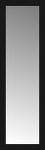 15" x 46" Soho Black Custom Framed Mirror
