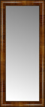 14" x 31" Belmont Light Brown Custom Framed Mirror
