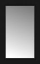 14" x 21" Soho Black Custom Framed Mirror