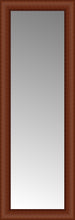 14" x 38" Ansley Cherry Custom Framed Mirror