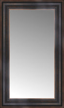 16" x 25" Aged Bronze Slope Custom Framed Mirror