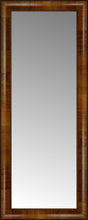 14" x 33" Belmont Light Brown Custom Framed Mirror