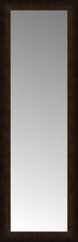 16" x 46" Dark Copper Custom Framed Mirror