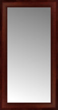 16" x 29" Ansley Mahogany Custom Framed Mirror
