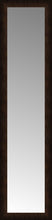 15" x 57" Dark Copper Custom Framed Mirror