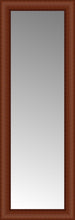 14" x 38" Ansley Cherry Custom Framed Mirror
