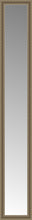 14" x 83" Ambrosia Silver Custom Framed Mirror
