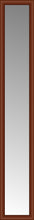 14" x 82" Ansley Cherry Custom Framed Mirror