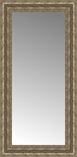 14" x 26" Sevilla Silver Custom Framed Mirror