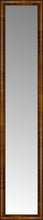 15" x 72" Belmont Light Brown Custom Framed Mirror