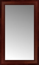 16" x 26" Ansley Mahogany Custom Framed Mirror