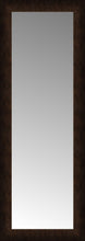 16" x 42" Dark Copper Custom Framed Mirror