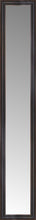15" x 78" Aged Bronze Slope Custom Framed Mirror