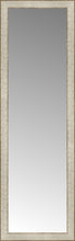 15" x 46" Libretto Antique Silver Custom Framed Mirror