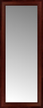 16" x 38" Ansley Mahogany Custom Framed Mirror
