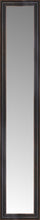 15" x 70" Aged Bronze Slope Custom Framed Mirror