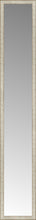 14" x 80" Libretto Antique Silver Custom Framed Mirror